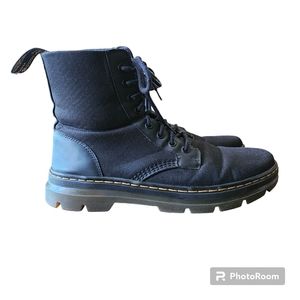 Dr. Martens Combs Poly Casual Black Boots, Men's Size 11